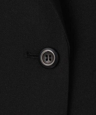 ANY SIS 【洗える】テーラード ジレ ブラック