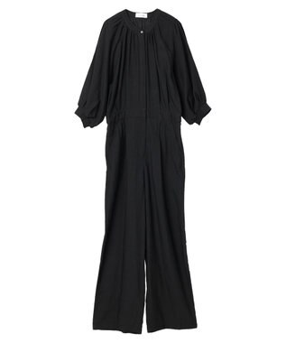 Green Parks ■ＥＳＣＡＲ　ショルダースリットオールインワン Black