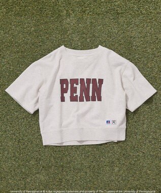 AMERICAN HOLIC 【RUSSELL×PENN】半袖スウェット Gray Mixture