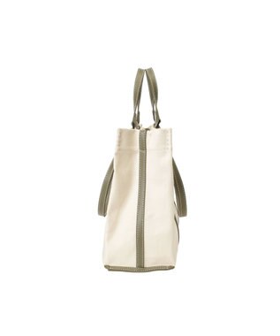LA BAGAGERIE 【veganview】w handle canvas tote カーキ