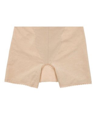 WACOAL ガードル 綿混ソフトガードル 通気性がよい(本体) おなかやさしくサポート 一枚ばき可能 ショート丈 【EverChic】 レディース GRC330 /ワコール カラシ