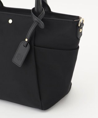 J.PRESS LADIES 【WEB限定】2wayナイロン Midium トート バッグ ブラック系