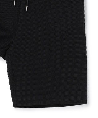 JOSEPH HOMME 【オリジナル素材】 ライトタックジャージー ドロスト付ショートパンツ / BERMUDA ブラック系