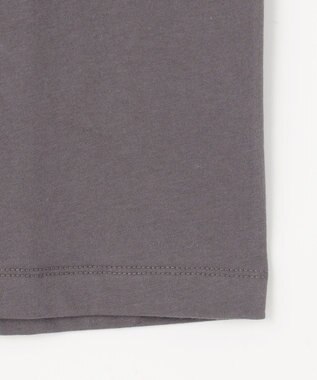 Feroux フラワーフォトプリント Tシャツ グレー系