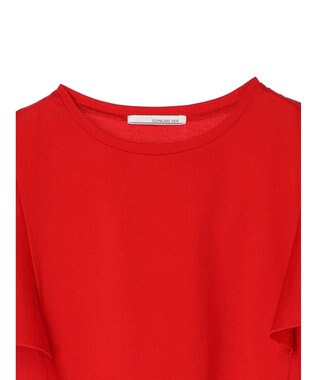 Green Parks ・ＥＬＥＮＣＡＲＥ　ＤＵＥ　フレアスリーブＴシャツ Red