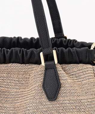 LA BAGAGERIE シャーリング2WAYサマーバッグ グレージュ