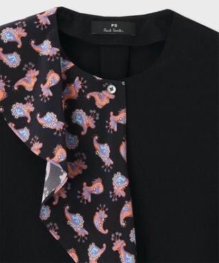 Paul Smith 【オンラインショップ限定】Mini Burle Paisleyブラウス ブラック