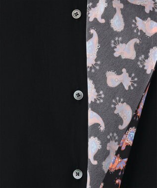 Paul Smith 【オンラインショップ限定】Mini Burle Paisleyブラウス ブラック