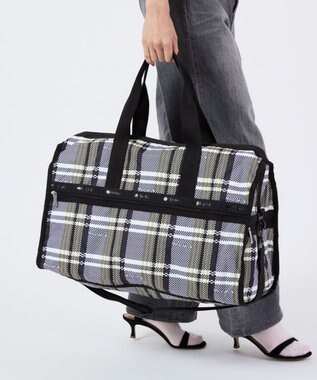 LeSportsac DELUXE LG WEEKENDER/ピクセルスクランブルチェック ピクセルスクランブルチェック