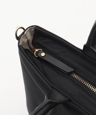 J.PRESS LADIES 【WEB限定】2wayナイロン Midium トート バッグ ブラック系