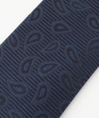 J.PRESS MEN 【J.PRESS 10PLY LUXURY SILK COLLECTION】ペイズリー小紋 ネクタイ ネイビー系8
