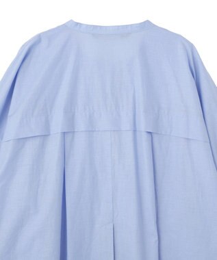 YECCA VECCA ペーパータッチドルマンシャツ Blue