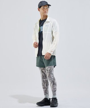 CW-X 【UNISEX】 CW-X ボトムス ランニングパンツ 2分丈 はっ水(本体) UVカット率90%以上(本体) ユニセックス DHR335 /ワコール オリーブ