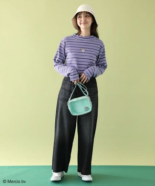 Green Parks Ｍｉｆｆｙ／マルチボーダープルオーバー Purple