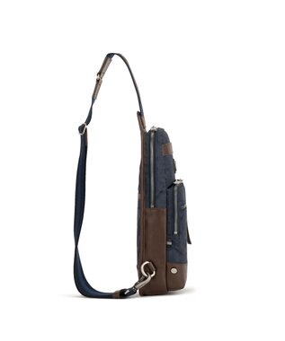ACE BAGS & LUGGAGE Orobianco ソロペルテ 30th ボディバッグ  迷彩 93193 オロビアンコ ネイビー