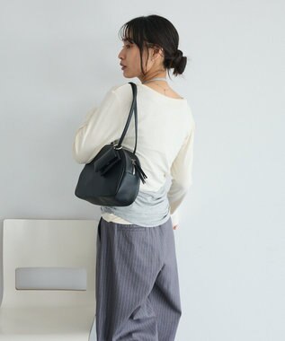 CRAFT STANDARD BOUTIQUE 2点セット/ホルターネック+ロンTee Ivory