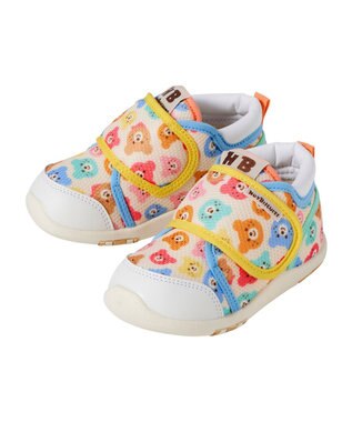 MIKI HOUSE HOT BISCUITS 【14-15cm】 パステルビーンズ セカンドベビーシューズ 白