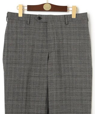 J.PRESS MEN 【J.PRESS BASIC】ペピンメリノコンフォート ムリ ネグレナカートチェック スラックス グレー系4