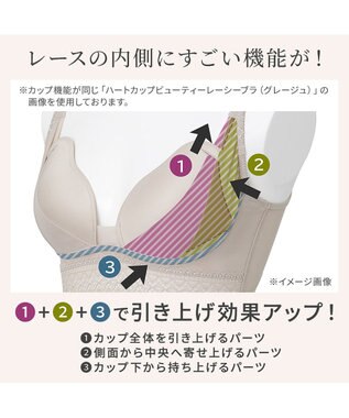 BRADELIS New York 【BRADELIS NewYork peace】すっきり楽ちん綿混ブラ 接触冷感 速乾機能で快適なノンワイヤー補整ブラ ブラック