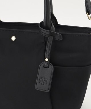 J.PRESS LADIES 【WEB限定】2wayナイロン Midium トート バッグ ブラック系