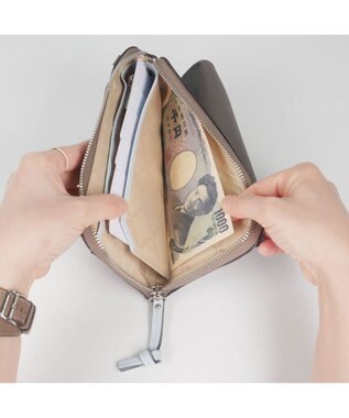 PELLE BORSA お財布ポシェット Very Goods ベリーグッズ 7205 グレー