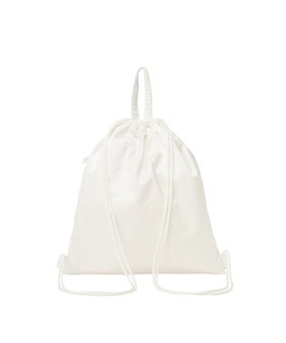 Maison de FLEUR リボンナップサック White