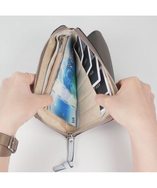 PELLE BORSA お財布ポシェット Very Goods ベリーグッズ 7205 グレー