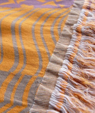 POLS コットン meadow モヒカンストール ピンク