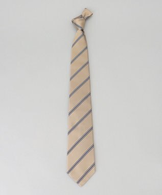 GOTAIRIKU GOTAIRIKU別注【日本製】シルク ネクタイ_レジメンタル アイボリー系1