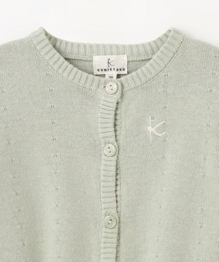 組曲 KIDS 【80-100㎝】クラシック カーディガン ミント系