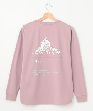 UNISEX】吸水速乾 LMCバックプリントロングスリーブTシャツ（S・M