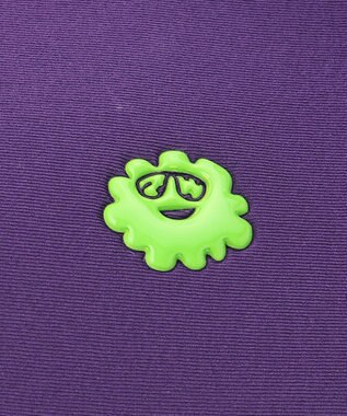 PW CIRCULUS 新色！【UNISEX】ロゴ トートバック クラッチバッグ付き パープル×ライム