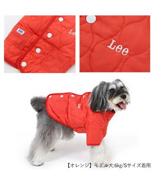 PET PARADISE Lee 背中開き ジャケット 《オレンジ》 小型犬 オレンジ