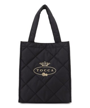TOCCA 【キャンセル分販売！】【A4サイズ対応】COLOR OF GLORY CUSTOMIZED BAG カスタマイズ トートバッグ ブラックキルト×ホールマーク