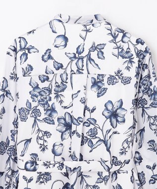 グレースコンチネンタル　オリエンタルフラワープリントワンピース　花柄ワンピース オリエンタルフラワープリントワンピース / GRACE CONTINENTAL