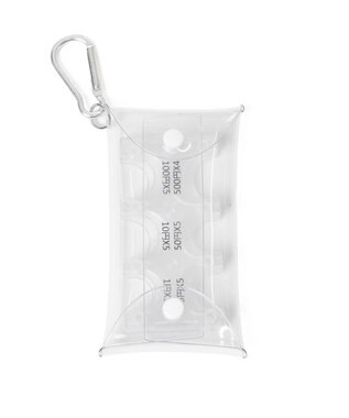 WEGO クリアケースコインホルダー 柄1