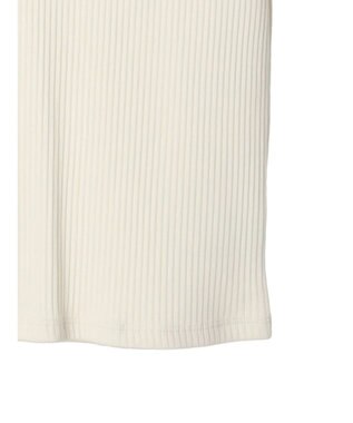 AMERICAN HOLIC 抗菌防臭針抜きリブタンクトップ Ivory