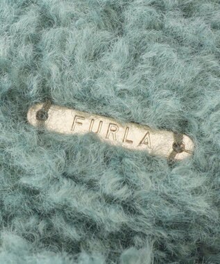 MOONBAT 【ギフトBOX付】FURLA ムートン風ふわふわイヤーマフ グリーン