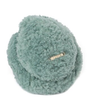 MOONBAT 【ギフトBOX付】FURLA ムートン風ふわふわイヤーマフ グリーン
