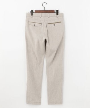 JOSEPH ABBOUD 【キングサイズ】リヨセルリネンシャンブレー パンツ ベージュ系