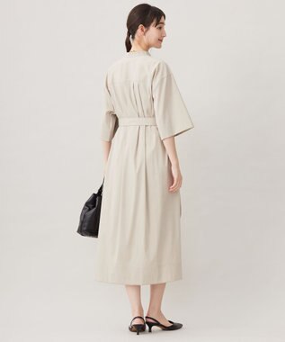 自由区 S 【カタログ掲載・接触冷感・UVケア・洗える】ファンクショナルクロス ワンピース サンド