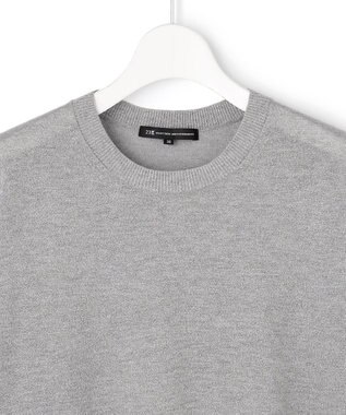 23区 【先行予約】オータムメタリック パフスリーブ ニット Tシャツ シルバー系