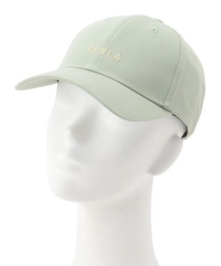 MOONBAT FURLA(フルラ) フロントロゴ刺繍キャップ UV ミントグリーン