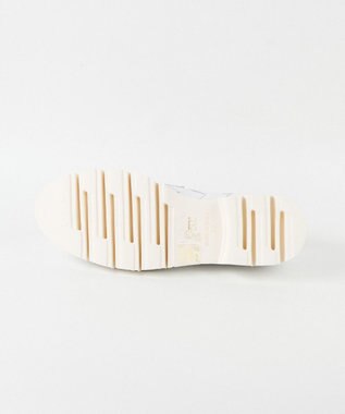 BONTRE 【LucaGrossi/ルカグロッシ】厚底レザー編み込みローファー/K356M-USO ホワイト