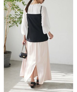 Green Parks AnriettMusee ボリュームシアーブラウス Off White