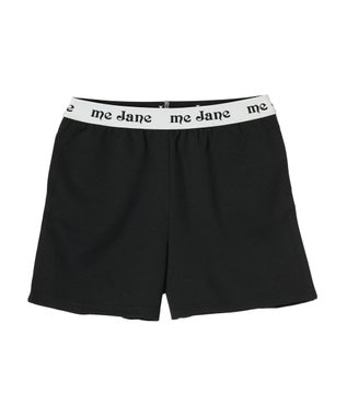 Green Parks ｍｅ　Ｊａｎｅ／ウエストロゴショートパンツ Black