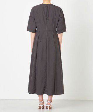 NAVE 【ReNAVE・洗える/撥水加工/接触冷感/UVケア/セットアップ】ナイロンタスラン ワンピース グレー系