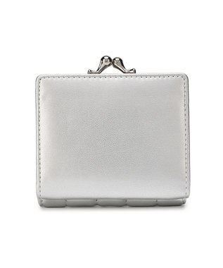style code 【MERCURYDUO/マーキュリーデュオ】スタッズキルティング　口金ミニ財布 シルバー