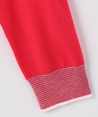 23区GOLF 【WOMEN】ロゴニット 着回しOK 動きやすさ◎ 厚すぎないからロングシーズン着用できる ピンク系