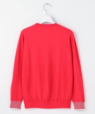 23区GOLF 【WOMEN】ロゴニット 着回しOK 動きやすさ◎ 厚すぎないからロングシーズン着用できる ピンク系